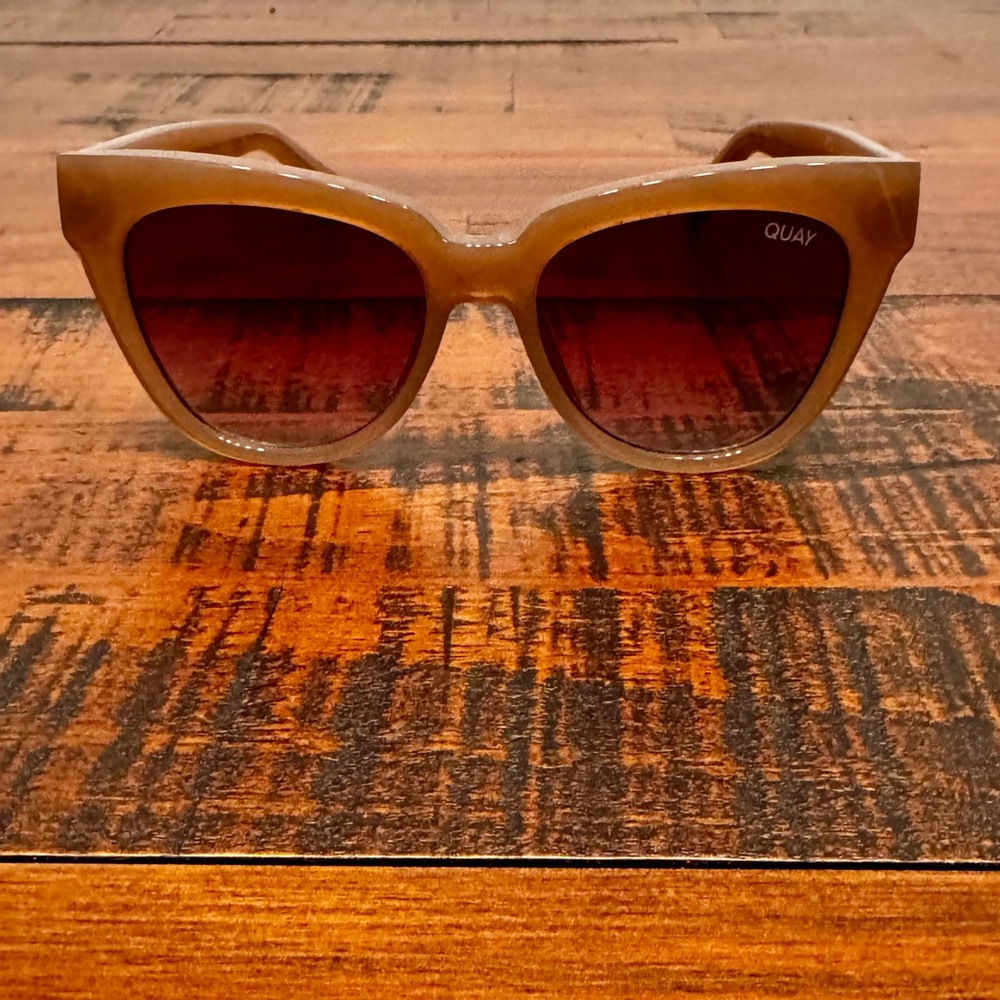 Quay Australia Tan Sunglasses